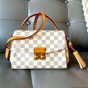 Louis Vuitton Damier Azur Croisette Crossbody -Mint Condition